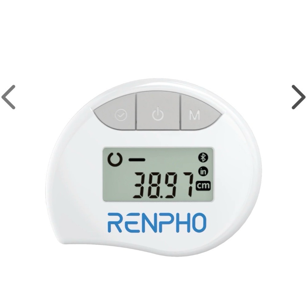 RENPHO White Digital Body Measurement Tape - Women's Accessory